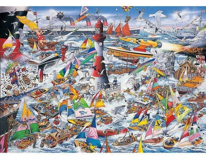Puzzle Ich liebe Schiffe 1000 Teile von Gibsons