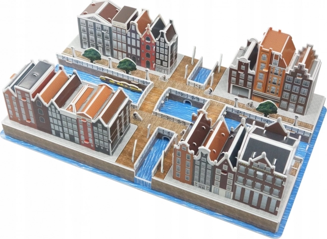 3D-Puzzle Amsterodam Kanalbezirk 107 Teile