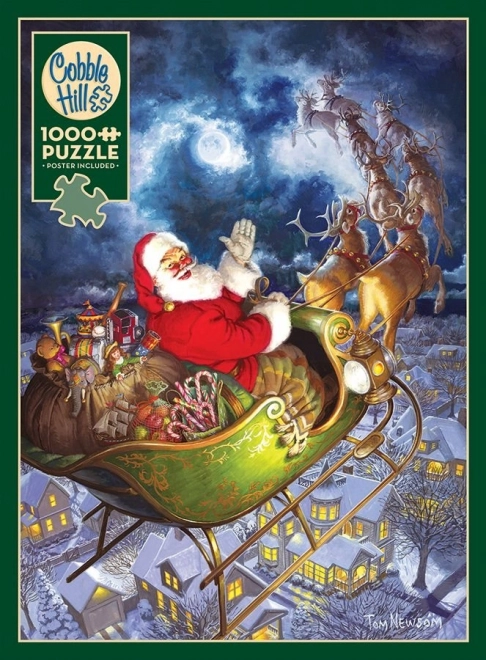 Puzzle Fröhliche Weihnachten für alle 1000 Teile von Cobble Hill
