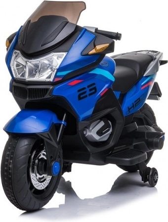 Kinderakku-Motorrad Blau