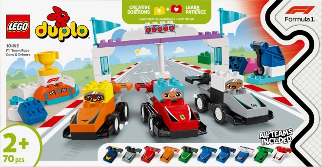 DUPLO Baufahrzeuge - Formel 1 Sets