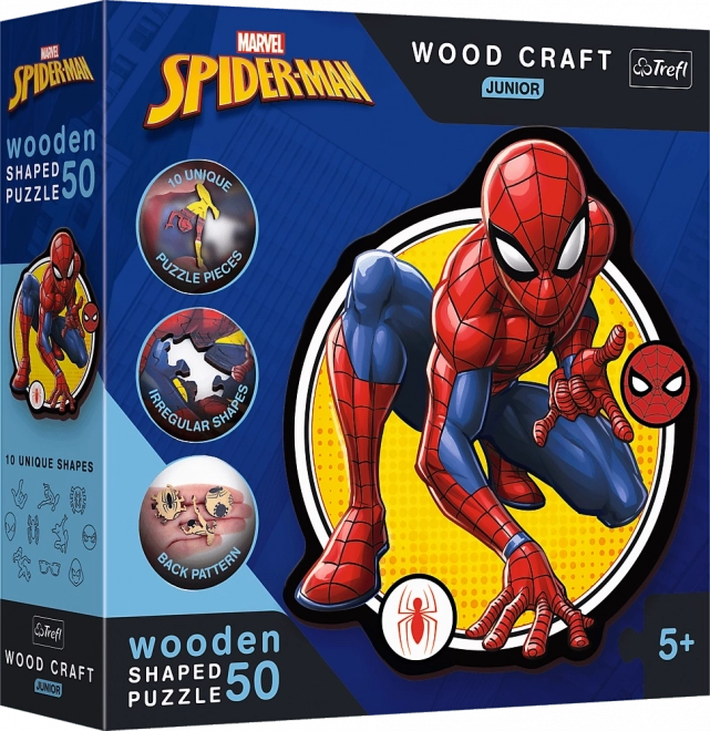 Spiderman Holzpuzzle für Kinder