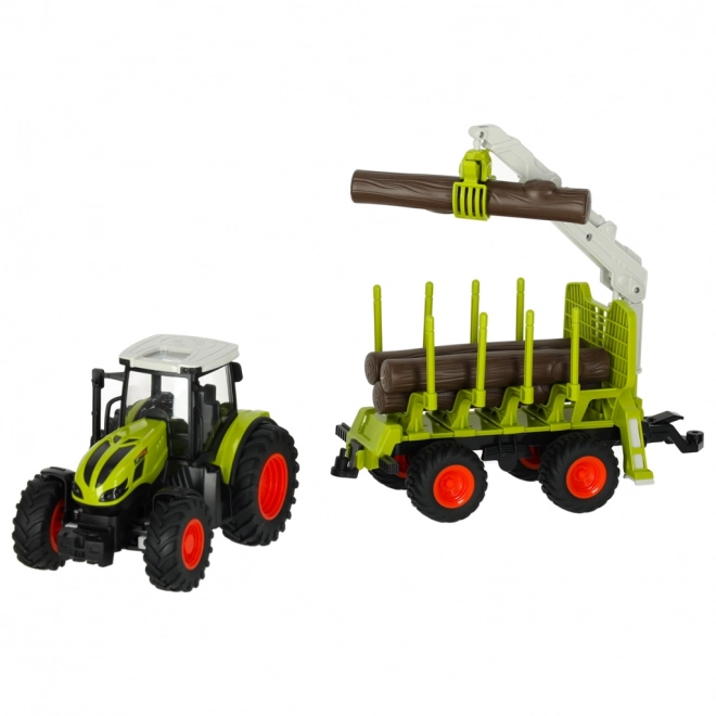 RC-Traktor mit Fußstütze