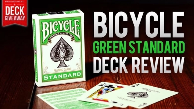 Bicycle Green Deck Spielkarten