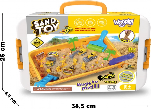 Kinetischer Sand Bauset XXL Woopie