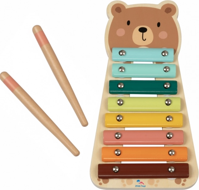 Bären-Xylophon für Kinder