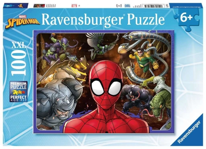 Ravensburger Puzzle Mutiger Spiderman XXL 100 Teile