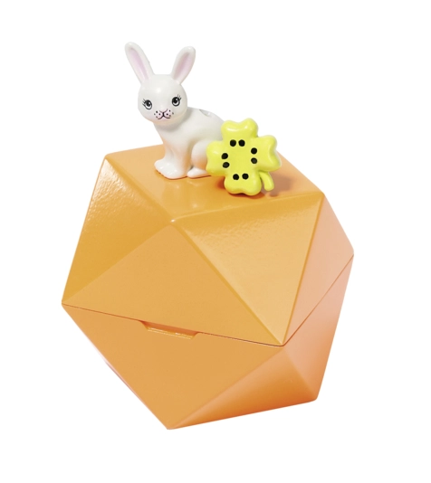 Überraschung in diamantförmiger Verpackung