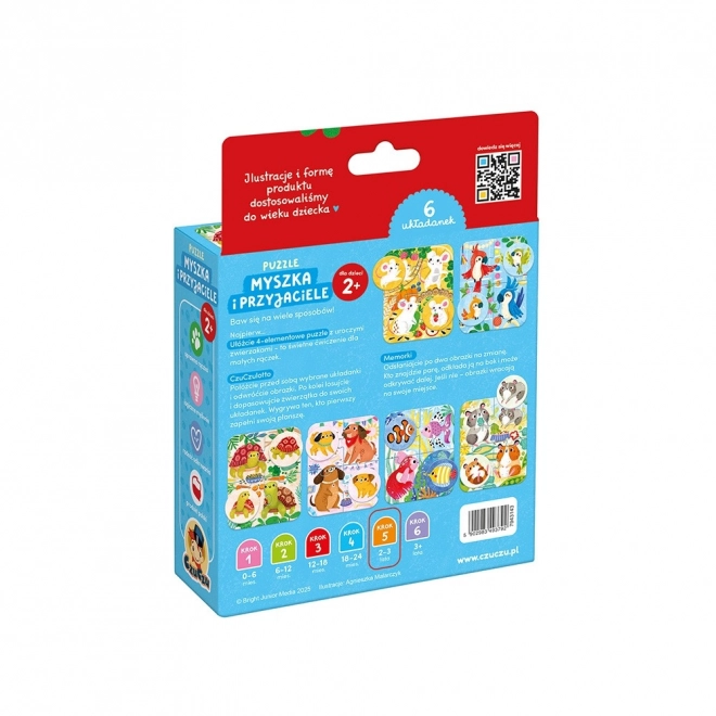 Puzzle Maus und Freunde