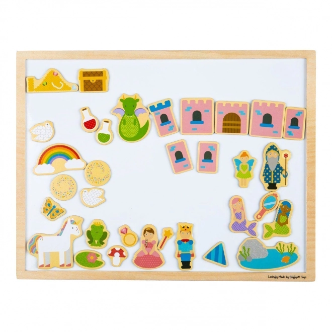 Bigjigs Toys Magnetische Holztafel