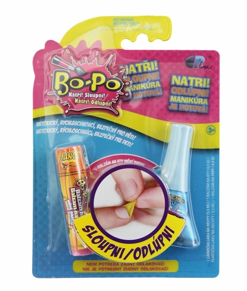 Set Nagellack und Lippenbalsam Bo-Po