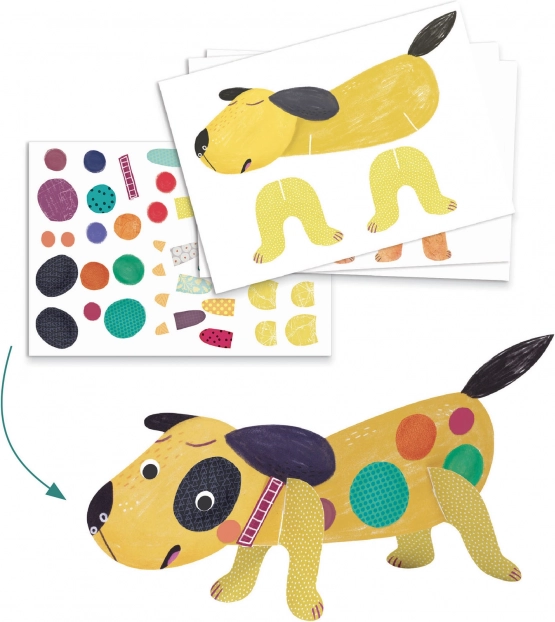 DJECO Kreativ-Set Haus voller Tiere