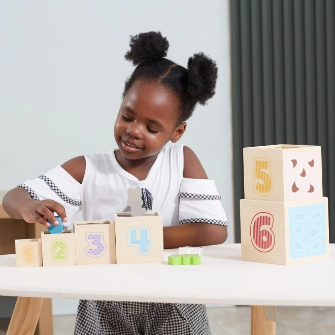 Holz Stapelwürfel für Kinder