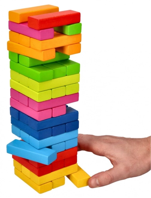 Goki Balancespiel Holz Turm Regenbogen Jenga