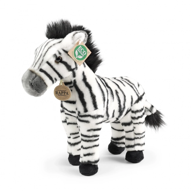 Rappa Stehende Plüschzebra 30 cm umweltfreundlich