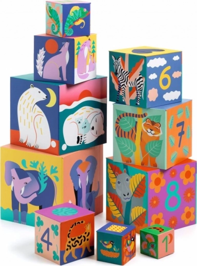 Hoch stapeln oder ineinander stecken