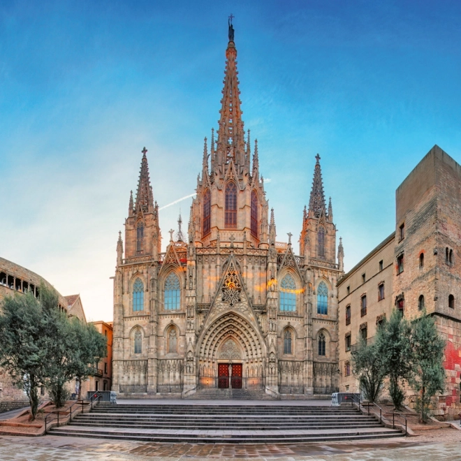 Wandkalender Barcelona 2026, 30 x 30 cm