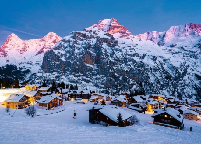 Ravensburger Puzzle 1000 Teile - Berner Oberland, Mürren