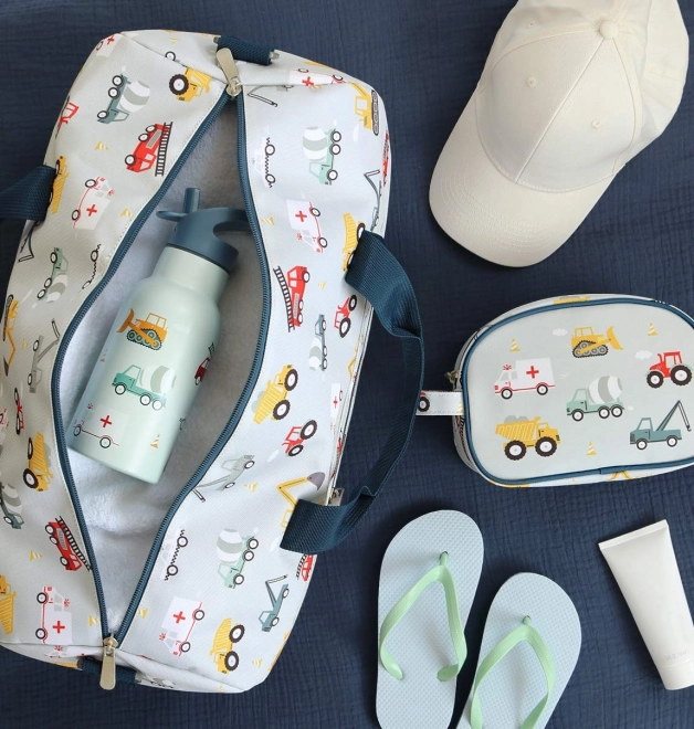 A Little Lovely Company Kinderreisetasche – Fahrzeuge