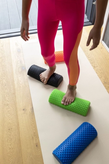 Sensorisches Massagehalbwalze mit Noppen