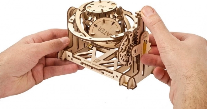 Ugears 3D Mechanisches Holzpuzzle Zufallsgenerator