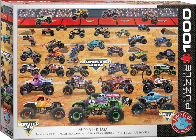 Monster Jam Truck Puzzles 1000 Teile