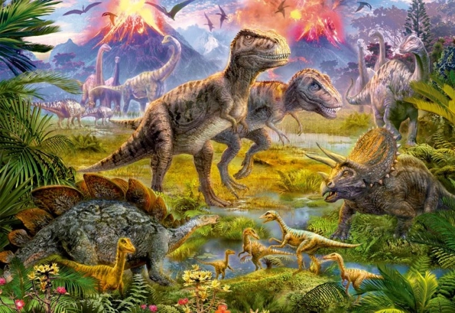 Educa Puzzle Dinosaurier Treffen 500 Teile