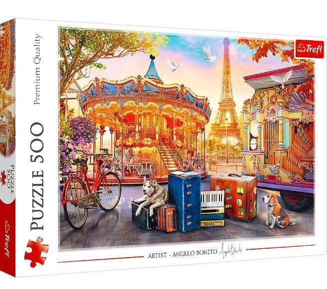 Trefl Puzzle Urlaub in Paris 500 Teile