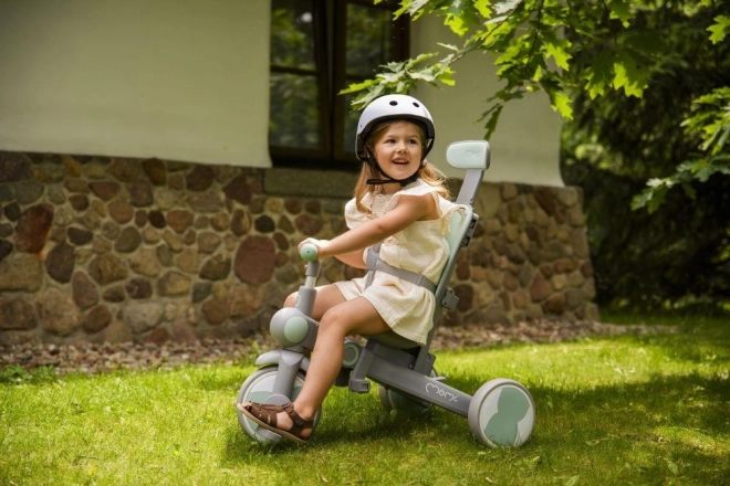 Matte grüne MoMi MIMI Kinderhelm