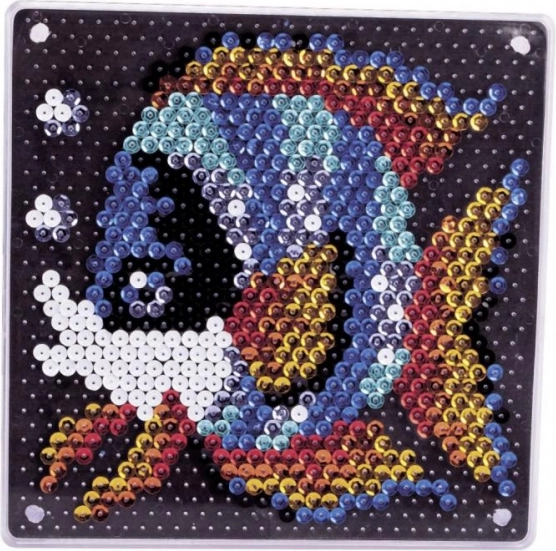 Glitzerbild - Fisch