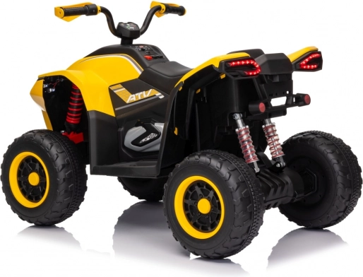 Gelbes Quad Fast Wheel