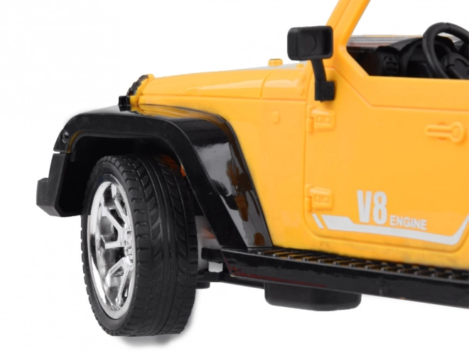Fernbedienbares Geländewagen für Kinder – Gelb