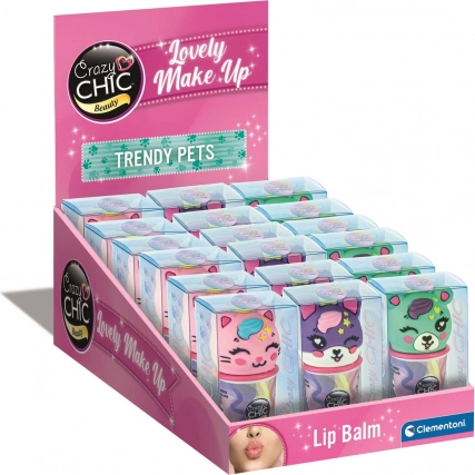 Crazy Chic Lippenbalsam in Eis- und Muffinform CLEMENTONI