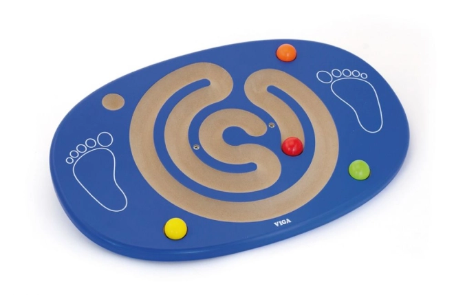 Spielerisches Balancieren mit Labyrinth