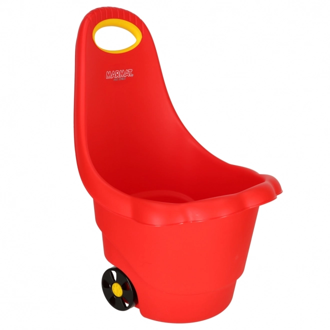 Roter multifunktionaler Kinderwagen Stokrotka