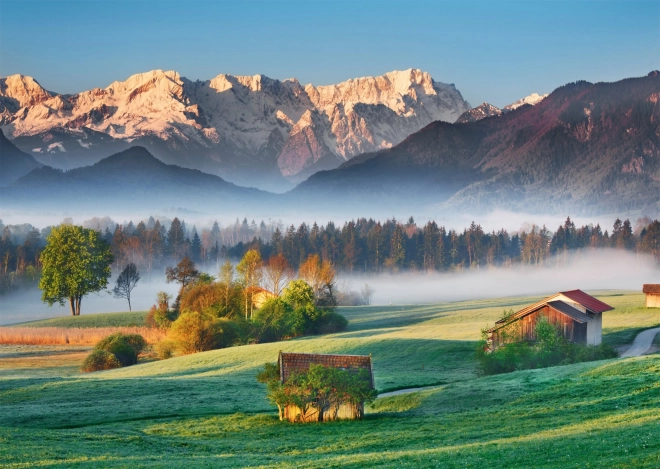 Puzzle Schmidt Garmisch Partenkirchen - Murnauer Moos 1000 Teile
