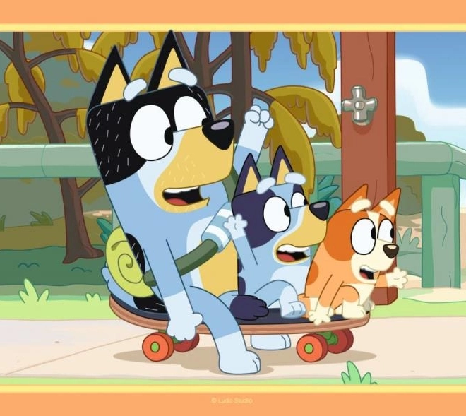 Puzzle 4v1 Bluey von Ravensburger