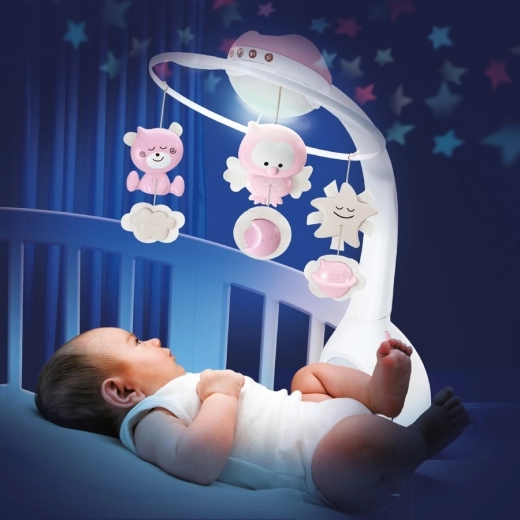 Beruhigendes Licht, Musik und Sternenprojektion