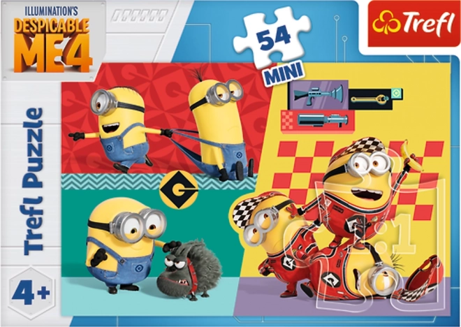 Trefl Puzzle Ich - Einfach Unverbesserlich 4: Spaß mit Minions 54 Teile