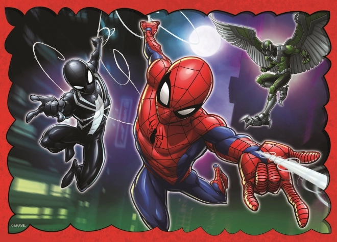 Trefl Puzzle Helden Spider-Man 4 in 1