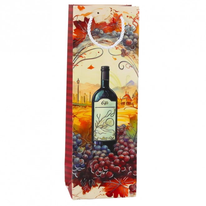 Papier-Geschenktasche für Wein