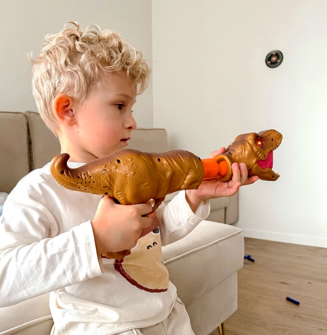 Automatische Dino-Schießspielzeug von WOOPIE