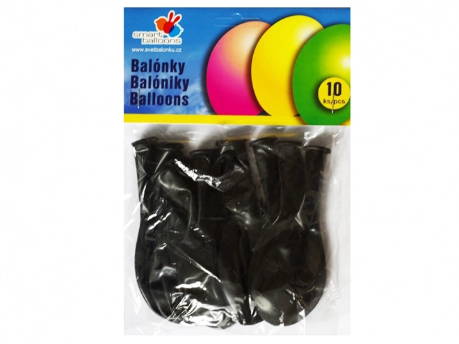 schwarze Latexballons für Feiern