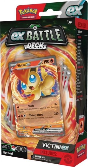 Pokémon Sammelkartenspiel Kampfdeck Victini EX