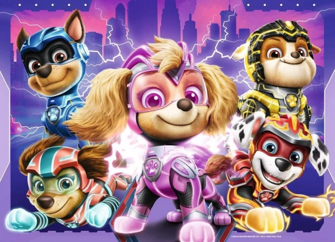 RAVENSBURGER Puzzle Paw Patrol im großen Film 4x42 Teile