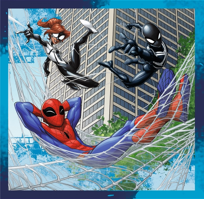 Puzzle 3-in-1 Spider-Man Spinnenfreunde