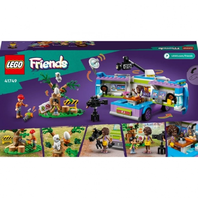 LEGO Friends Journalistenwagen