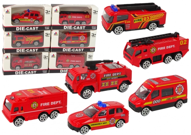 Feuerwehr Miniaturauto 1:64