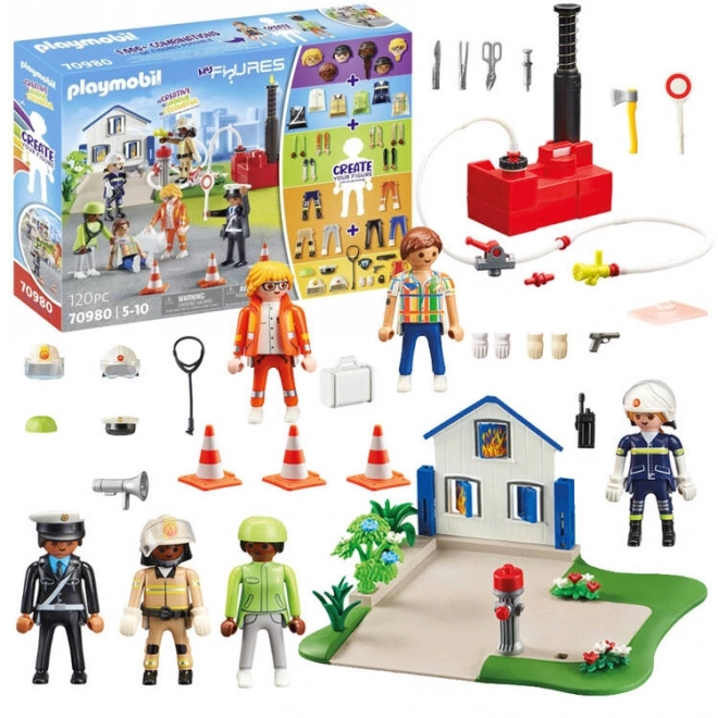 Playmobil Rettungseinsatz Figuren Set