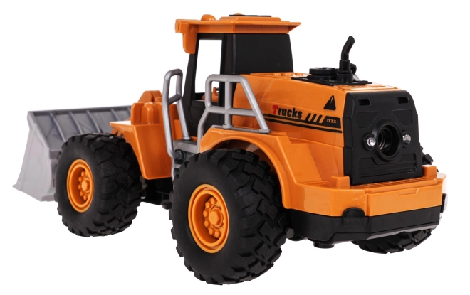 R/C Bulldozer mit Licht- und Raucheffekten